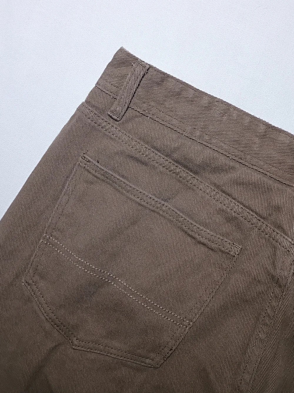 Vintage Trust Jeans Mens Regular Fit 36X30 Brown Denim Y2K